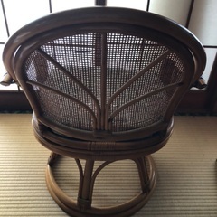 まわる座椅子の画像