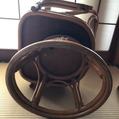 まわる座椅子の画像