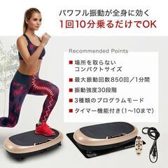 振動エクササイズマシンの画像