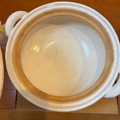 蒸し鍋　土鍋　中古品の画像
