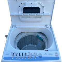 HITACHI 日立 洗濯機 7kg NW-T74 白い約束 2018年製の画像