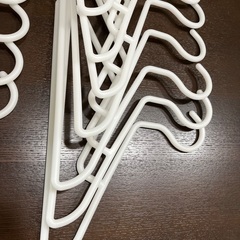 無印　ポリプロピレン洗濯用ハンガー約幅３３ｃｍ　15本セットの画像