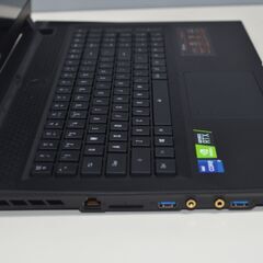 中古良品 17.3型ゲーミングノートPC GIGABYTE AORUS 17G KD Windows11 爆速SSD512GB core i7-11800H/RTX3060/メモリ64GB/webカメラ/無線の画像