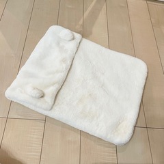 ベビー おくるみ フワフワ お出かけ 防寒の画像