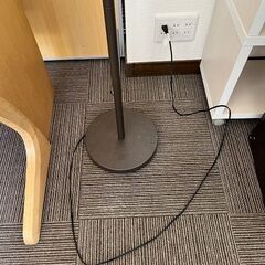 スタンド型3連スポットライト！ 高さ160cm ブラックの画像