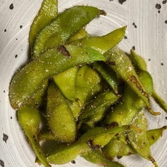 黒枝豆の選外品の画像
