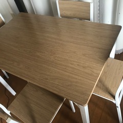 ダイニングテーブル&チェア　セットの画像
