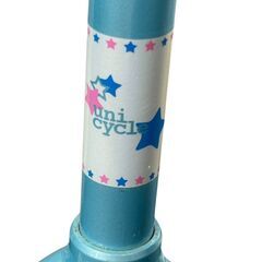 uni cycle 子供用 一輪車 16インチ スカイブルー 中古の画像