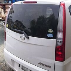 中古パーツ　ダイハツ　ムーヴ　L175S バックドア　ｶﾗｰ№W09　　　の画像