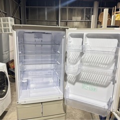 💥激安💥❗️配送•設置🉑❗️♻️処分撤去♻️2019年　SHARP 6ドア 冷蔵庫　412L SJ-W411E-Nの画像