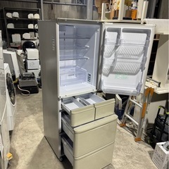 💥激安💥❗️配送•設置🉑❗️♻️処分撤去♻️2019年　SHARP 6ドア 冷蔵庫　412L SJ-W411E-Nの画像