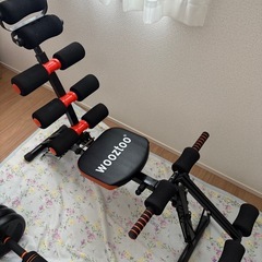 腹筋マシーン　ウエイトトレーニングマシーンの画像