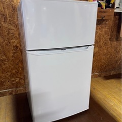 J1003  ハイアール　Haier 2ドア冷蔵庫　85L 2020年　の画像