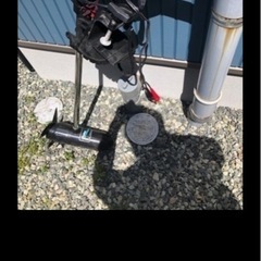 組み立て式ボート+船外機の画像