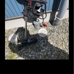 組み立て式ボート+船外機の画像