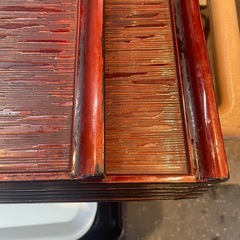 【引き取り限定】中古品　おぼん　7枚セットの画像
