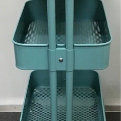 ワゴン収納 イケア RASKOG 10035 SE-343 IKEA ロースコグ スチールワゴン キッチンワゴンの画像