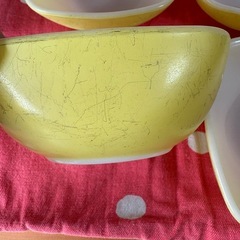 Vintage Old Pyrex 四つセットの画像