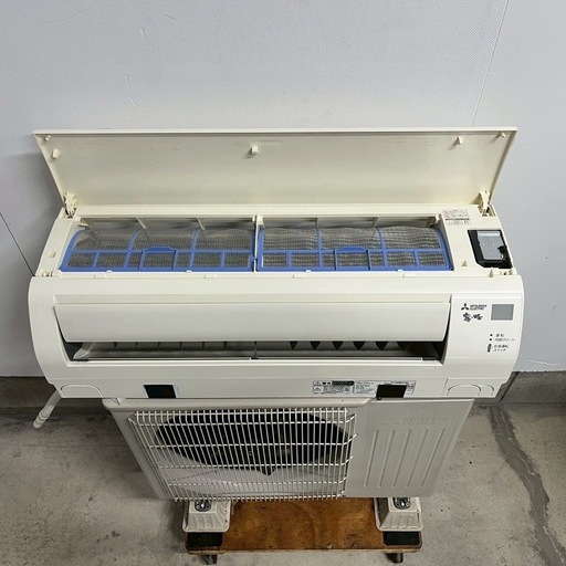 三菱ルームエアコン #&MSZ-GV2216-W 冷房・暖房兼用 空冷式 セパレート形室内機 総質量（室内） 8 kg 2017年製