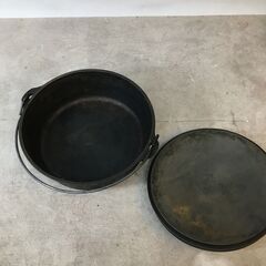 LODGE/ロッジ ダッチオーブン 12インチ キャンプ 鍋 スキレット 25j菊STの画像
