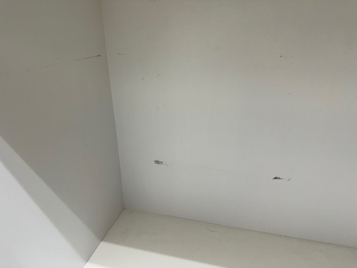 【ドリーム川西店御来店限定】☆ジモティー見たよ♪割引☆土井インテリア　2枚扉食器棚　現状品／クリーニング済み【2125560000028502】