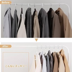 ＜交渉中、一時受付停止>ハンガー すべらない 20本組 の画像