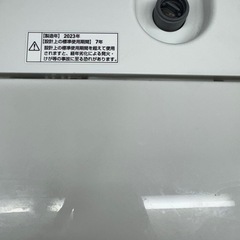 【美品】洗濯機　RORO YWM-T55LW 2023年式の画像
