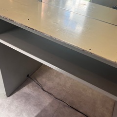 美容室　セット面　鏡テーブルの画像