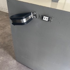 美容室　セット面　鏡テーブルの画像