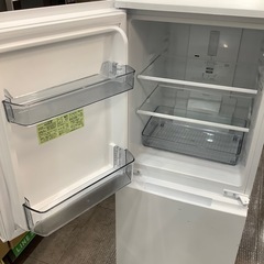 【安心！6ヶ月間の保証付き！】SHARP 2ドア冷蔵庫入荷しました！の画像