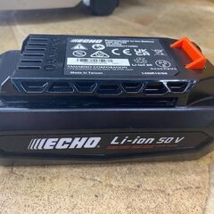 737 充電式刈払機 ECHO エコー BSR510U/1E バッテリ50V 1Pバッテリ・充電器付 中古美品の画像