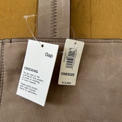 【未使用】GAP 牛革 トートバッグ の画像