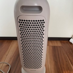 ファンヒーター 白 リモコン付き 美品①の画像
