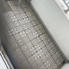 MÄLLSTEN イケア室外用タイル30まい30枚の画像