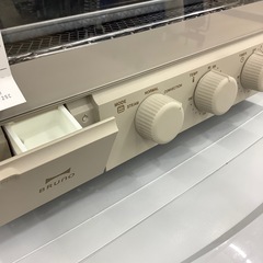【6ヶ月保証付き】ブルーノ未使用品スチーム&ベイクトースターの画像