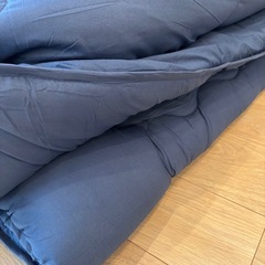 布団セット シングル 掛け布団 敷布団 布団 4点セット かけふとん 敷きふとん ーチスキンの画像