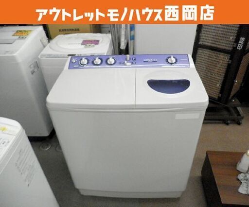 西岡店 二槽式洗濯機 4.5kg 2009年製 東芝 VH-45S(H)プラスチック槽 TOSHIBA