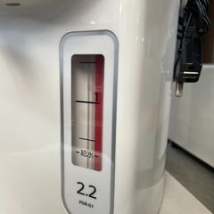 リサイクルショップどりーむ荒田店　No4157 電気ポット　タイガー　２０２１年製　２．２L容量の画像