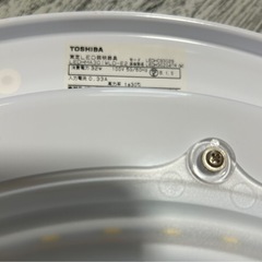 シーリングライト リモコン付き（東芝 TOSHIBA LED照明器具）の画像