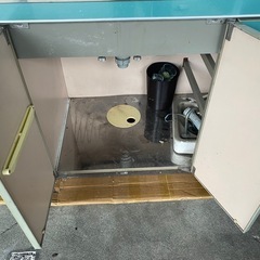 古いシンク、流し台
の画像