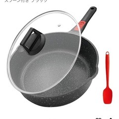 IH対応フライパン　深型鍋　美品の画像
