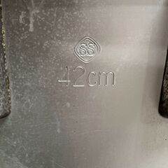 業務用 アルミ製 寸胴鍋 42cm 両手鍋 厨房 厨房機器 店舗 店舗用品 調理器具 キッチン用品 アルミ鍋 調理鍋 ⑦ A0645の画像