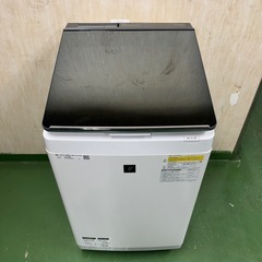 70○送料設置無料　18年製　シャープ洗濯機　11㌔　熱乾燥6KGの画像