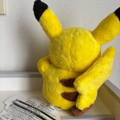 タグ付き　抱きつきぬいぐるみ ピカチュウ  ポケモン　ポケットモンスター　ぬいぐるみ　ポケセン　オリジナル　限定　終売　レアの画像