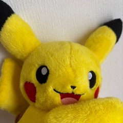 タグ付き　抱きつきぬいぐるみ ピカチュウ  ポケモン　ポケットモンスター　ぬいぐるみ　ポケセン　オリジナル　限定　終売　レアの画像
