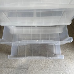 収納ケース　4段　キャスター付きの画像