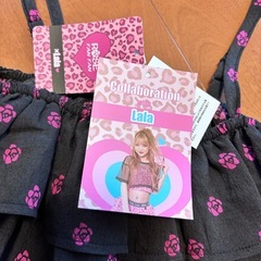 バースデイ ✖️ KOGYARU  Lalaちゃん コラボ商品  ローズファンファン ROSEFANFAN 段フリルキャミ の画像