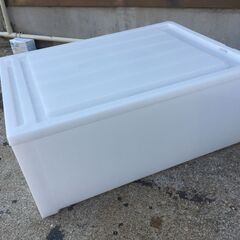 JM20351S)1段収納ケース/衣類収納 2個セット  幅：約39cm 高さ：約23cm 奥行：約53cm 中古品【取りに来られる方限定】の画像