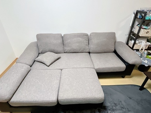 ソファ　三人掛け　カウチソファ