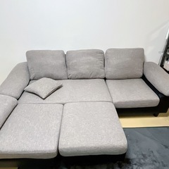 ソファ　三人掛け　カウチソファの画像